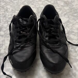 Reebok Men's Black Low-Top Lace-Up Sneakers